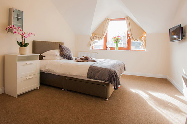 Banbury Lodge Bedroom view